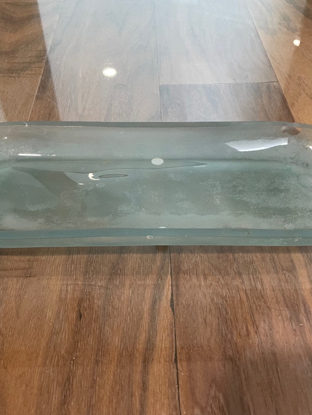 Glass Vanity Tray